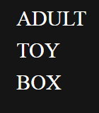 Adult Toy Box Coupons